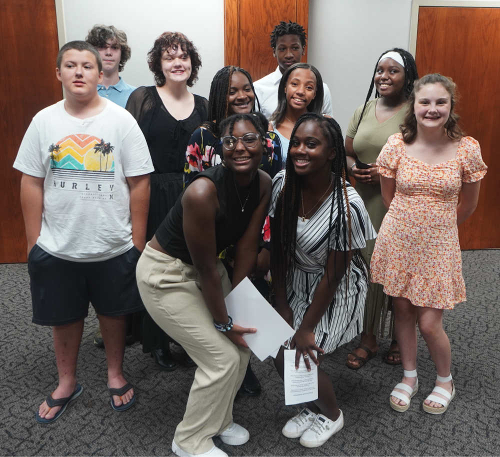Teens honored