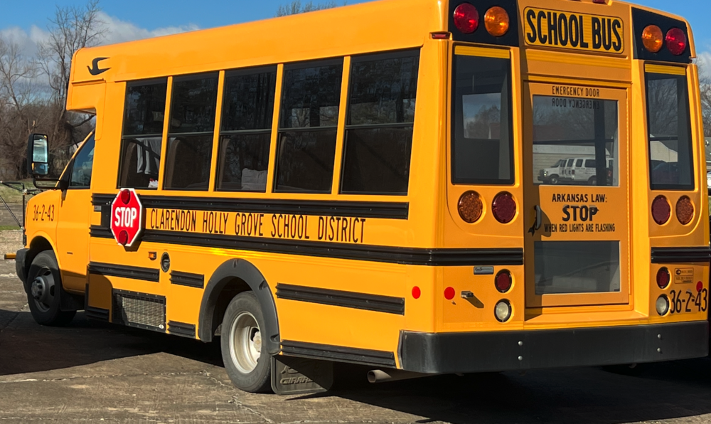 Clarendon school bus