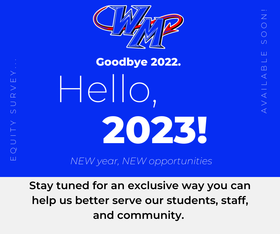 Stay tuned for a link to an equity survey and download our new app today!