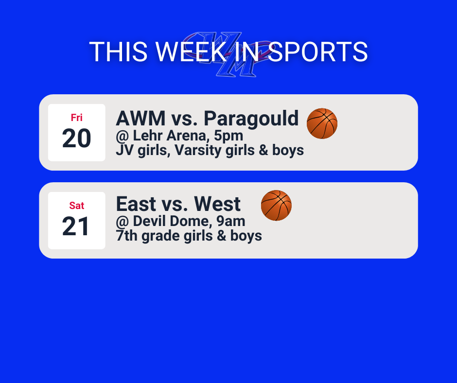 120 awm vs Paragould at 5, 121 east vs west at devil dome at 9