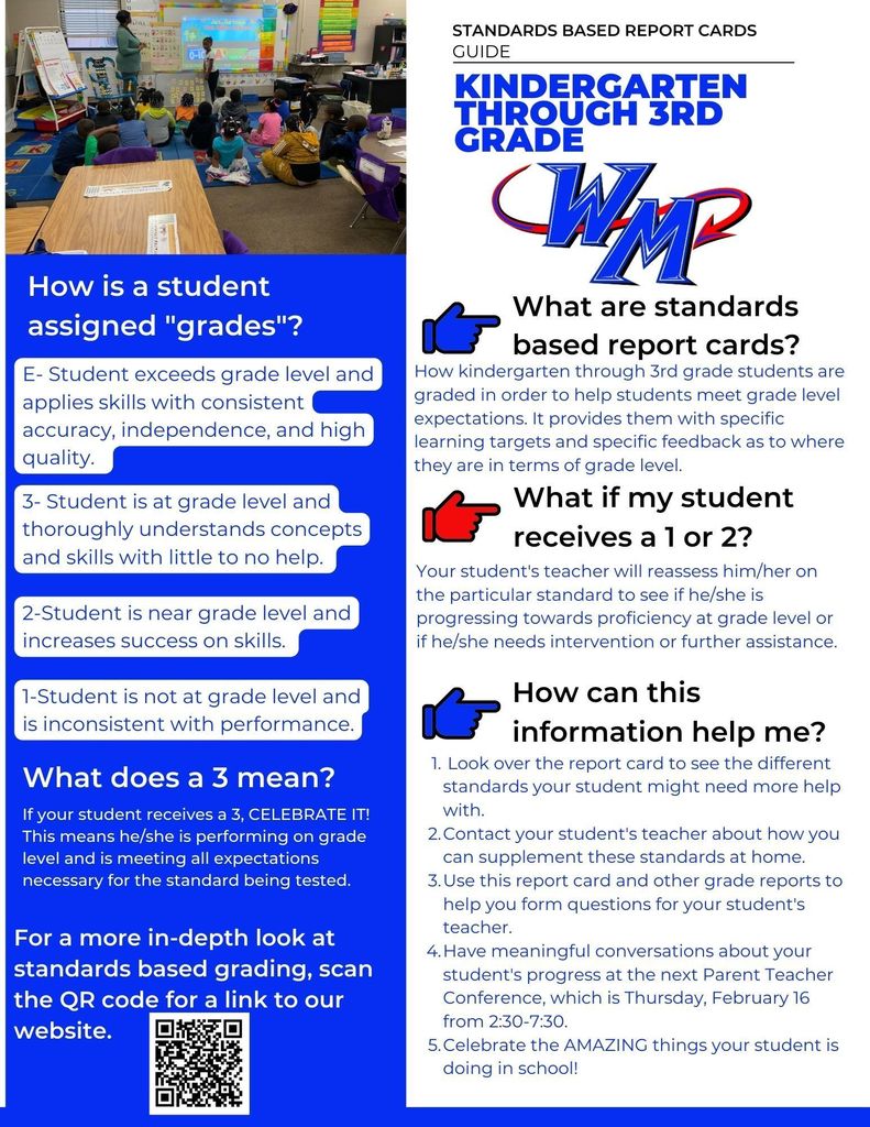K-3rd grade standards based report card assistance