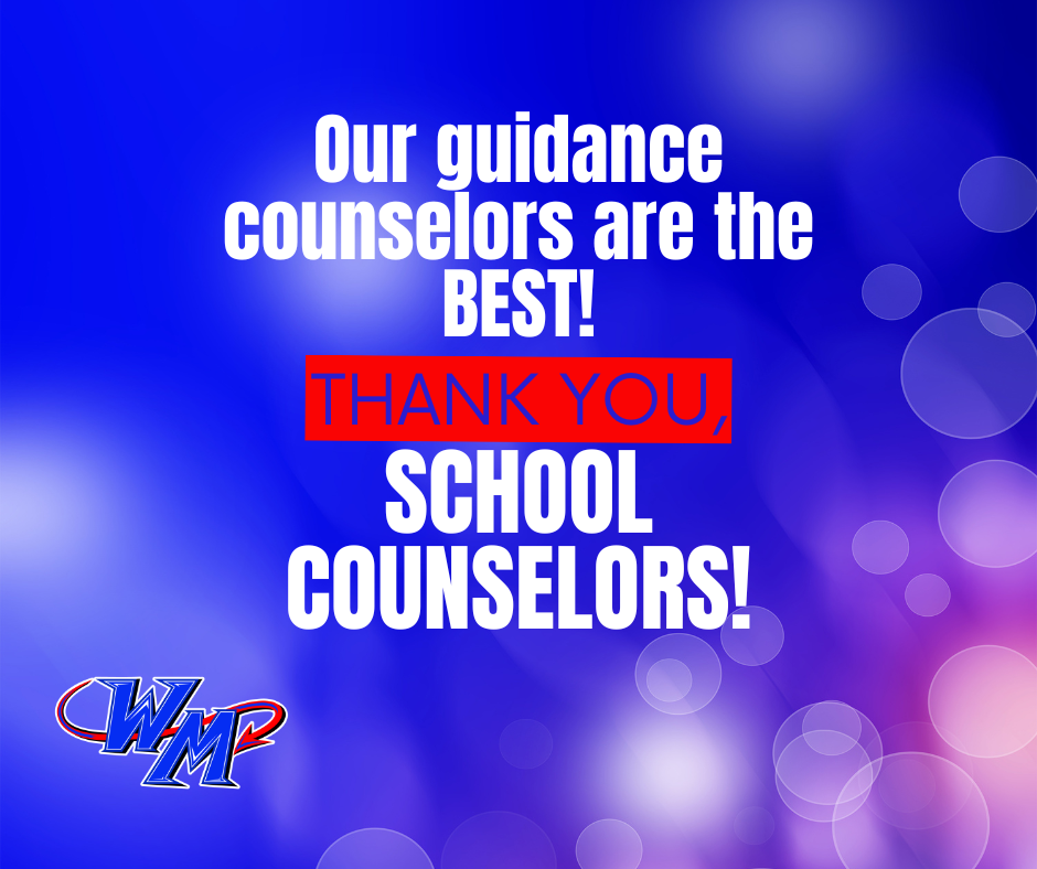 Thank you, school counselors.