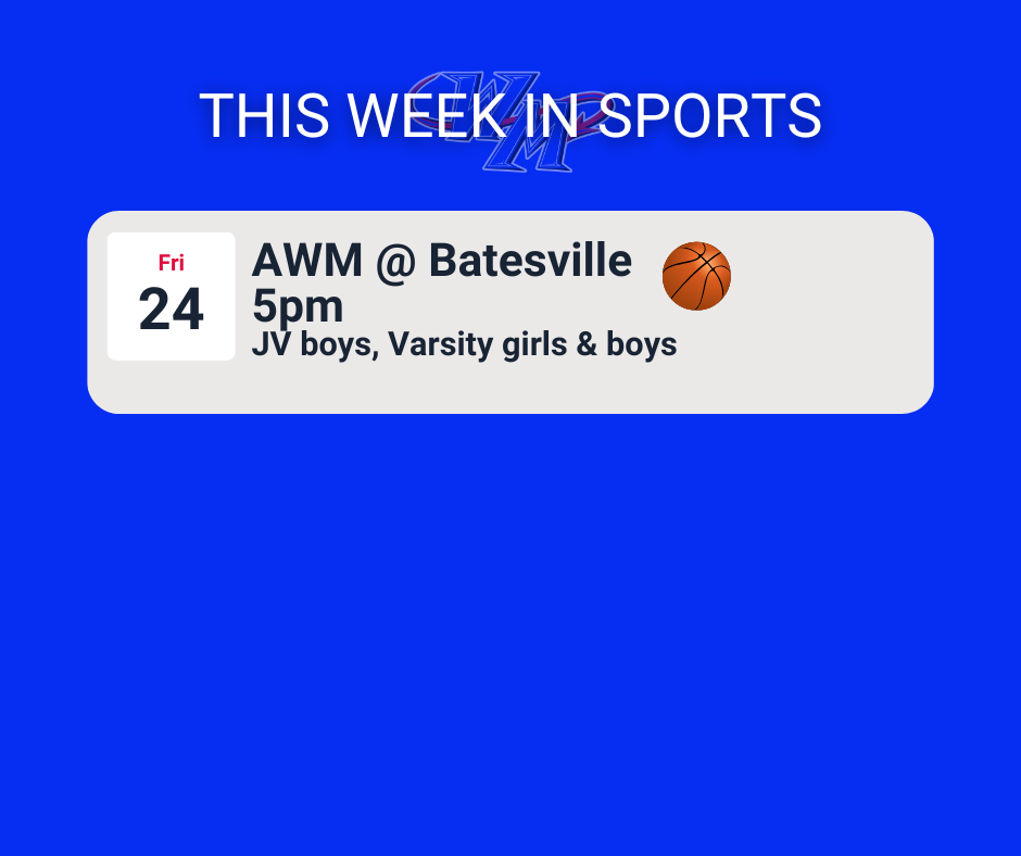 awm @batesville on Friday at 5