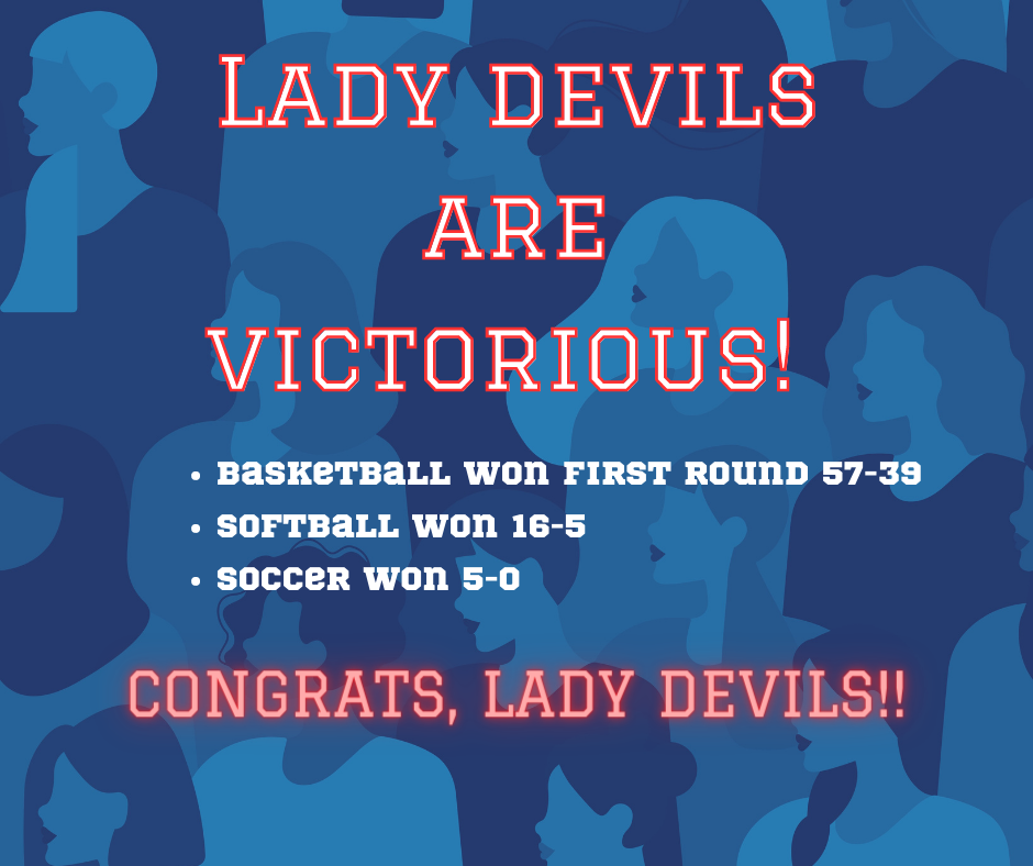Lady devils are victorious