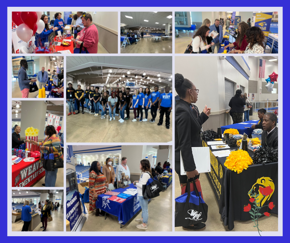 more career fair in action