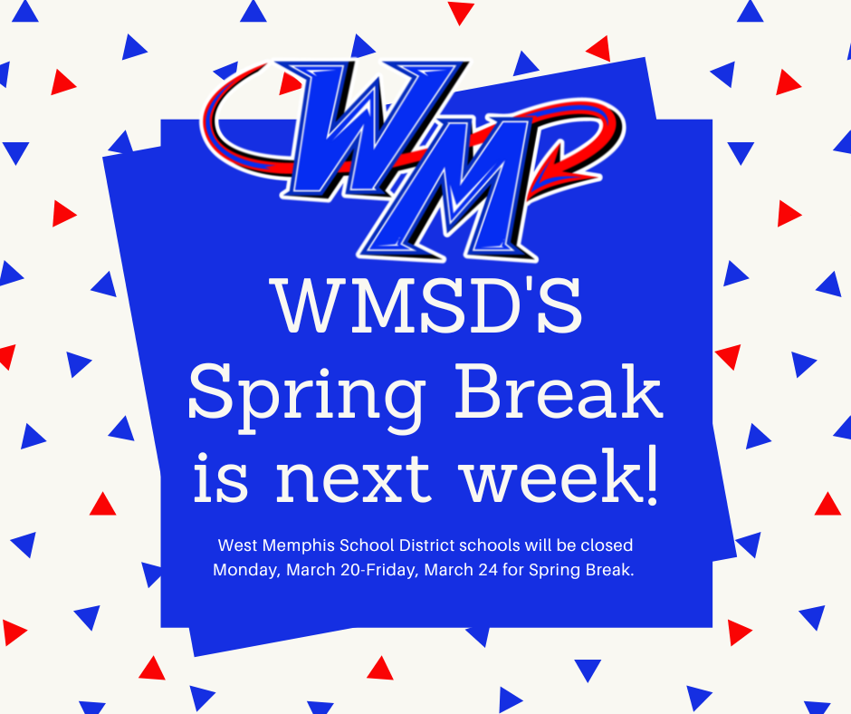 Spring Break is March 20-24
