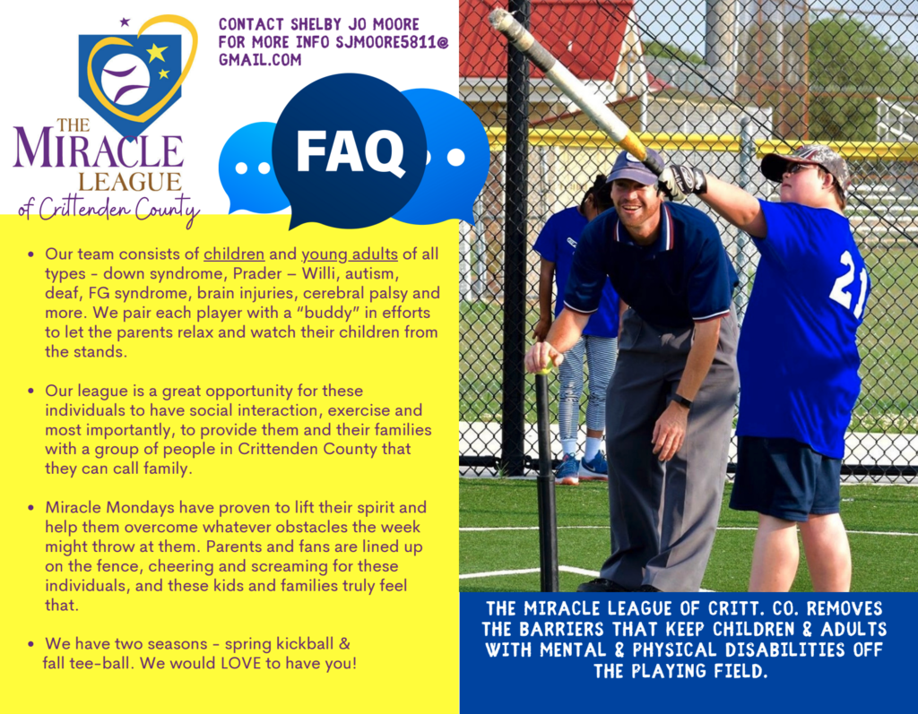 Miracle League of Crittenden Co info